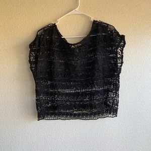 Torrid Black Crop Top